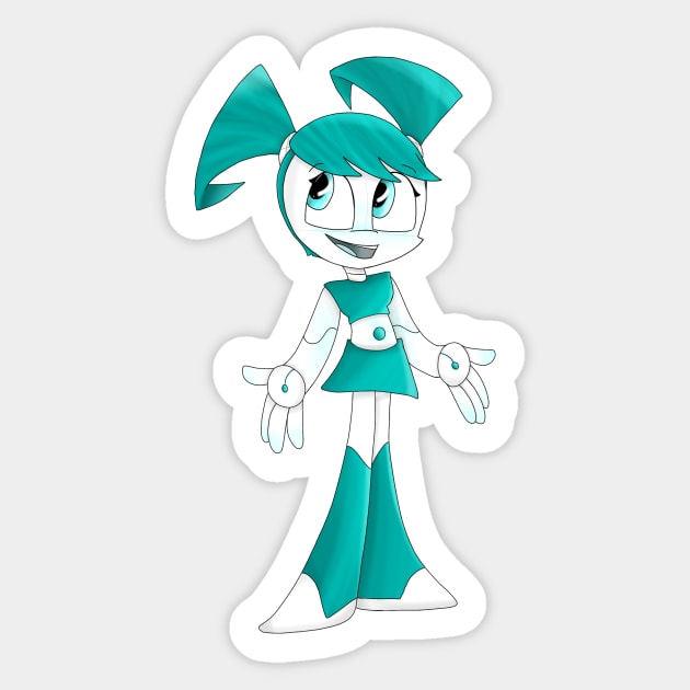 Smol Jenny mlaatr Sticker by CatisyEllen